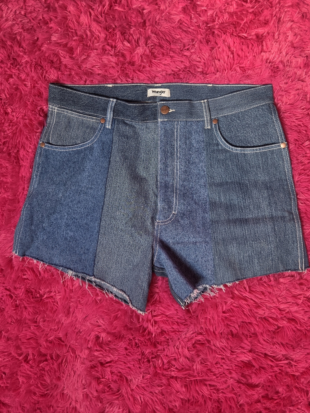 Wrangler Denim Jeans - Blue and White